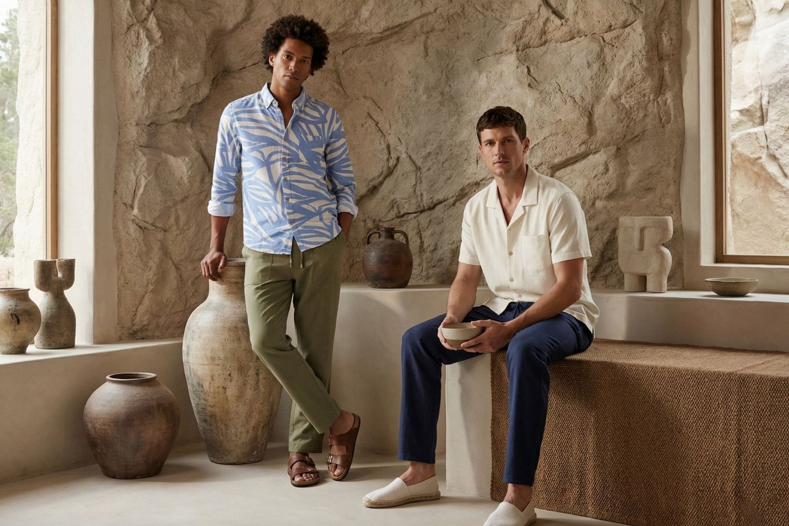 Men’s fashion shoot